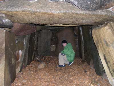 Jættestue i Frejlevskoven. Foto: Søren Nielsen