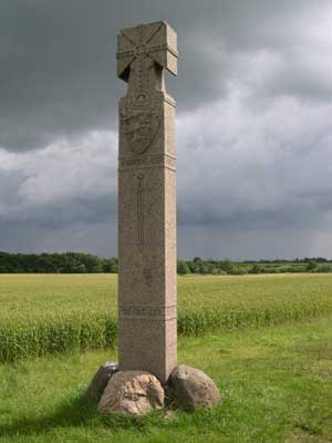 Mindesmærke på Grathe Hede. Foto: Søren Faaborg Nielsen